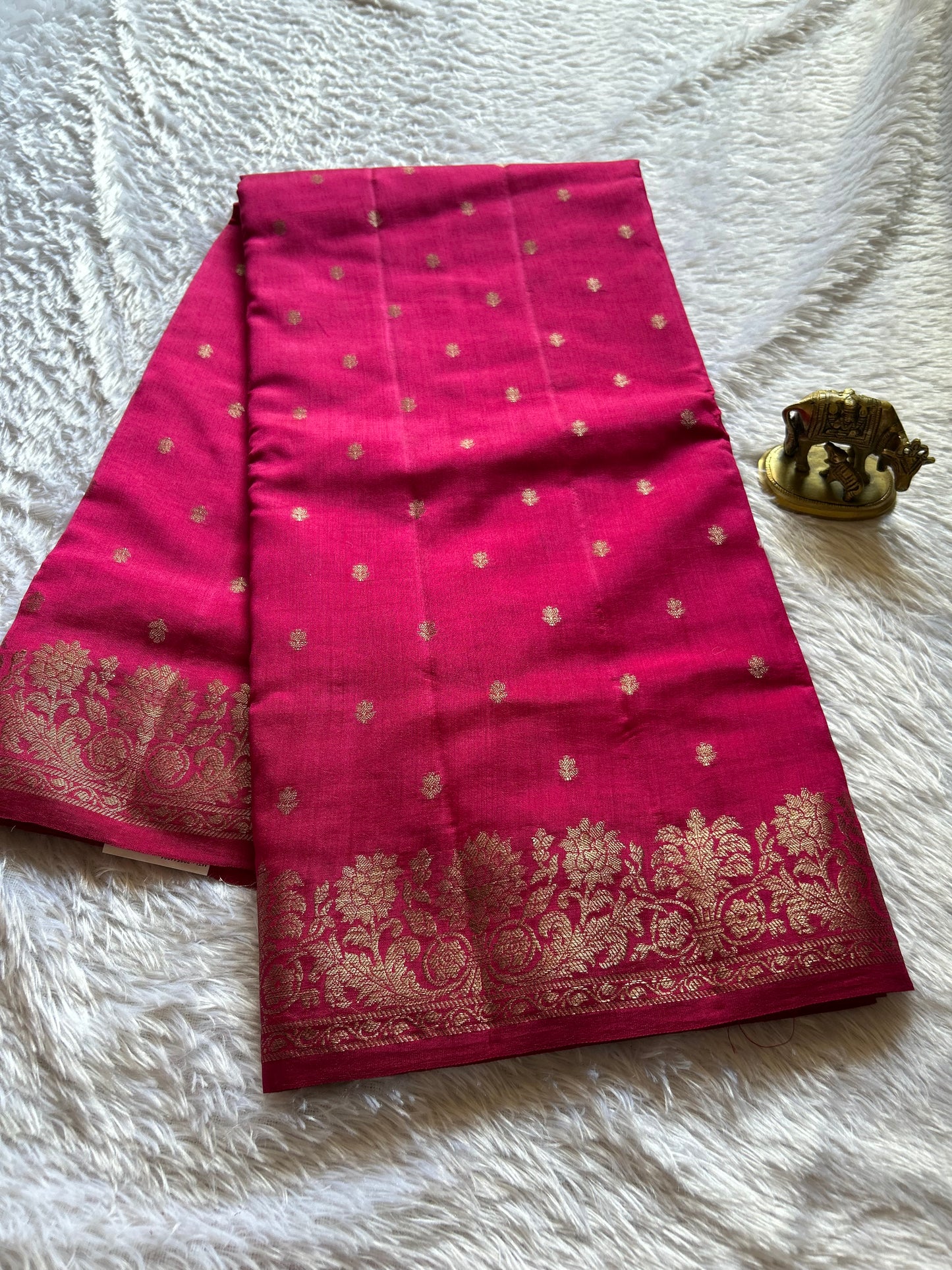 Banarasi Chiniya : Solid Pink