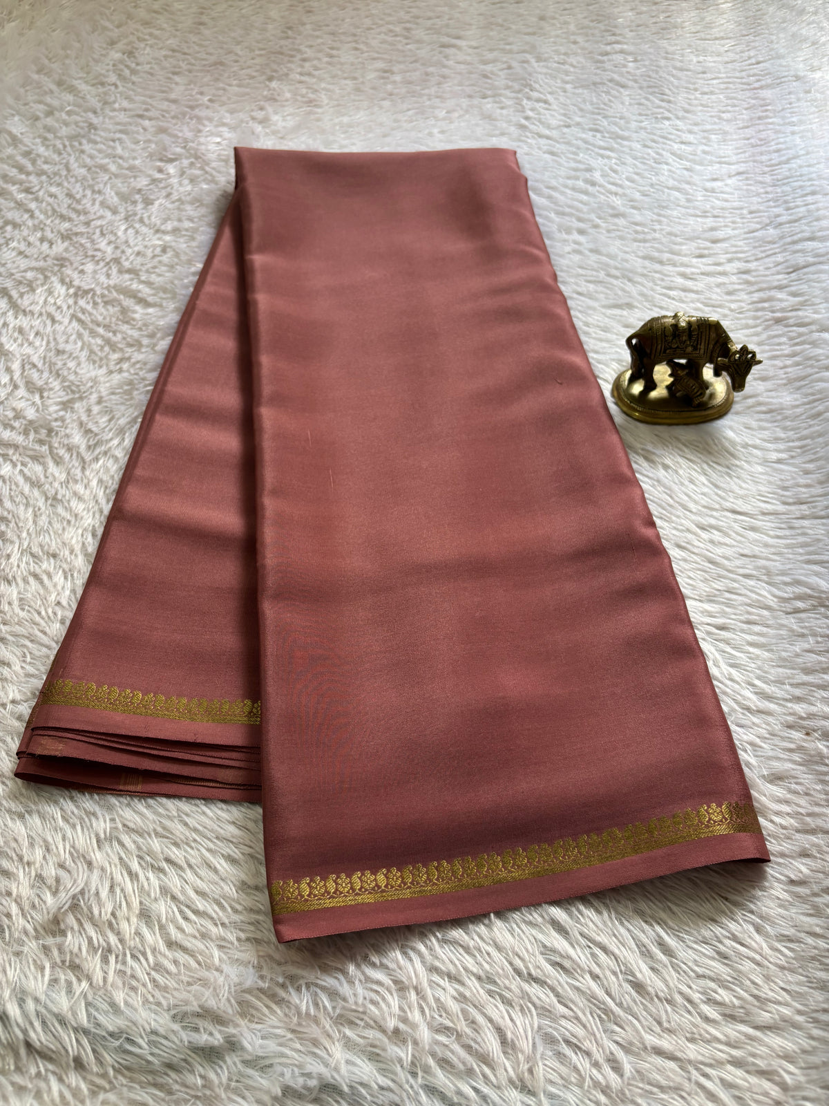 Vandana : Solid Dusty Rose