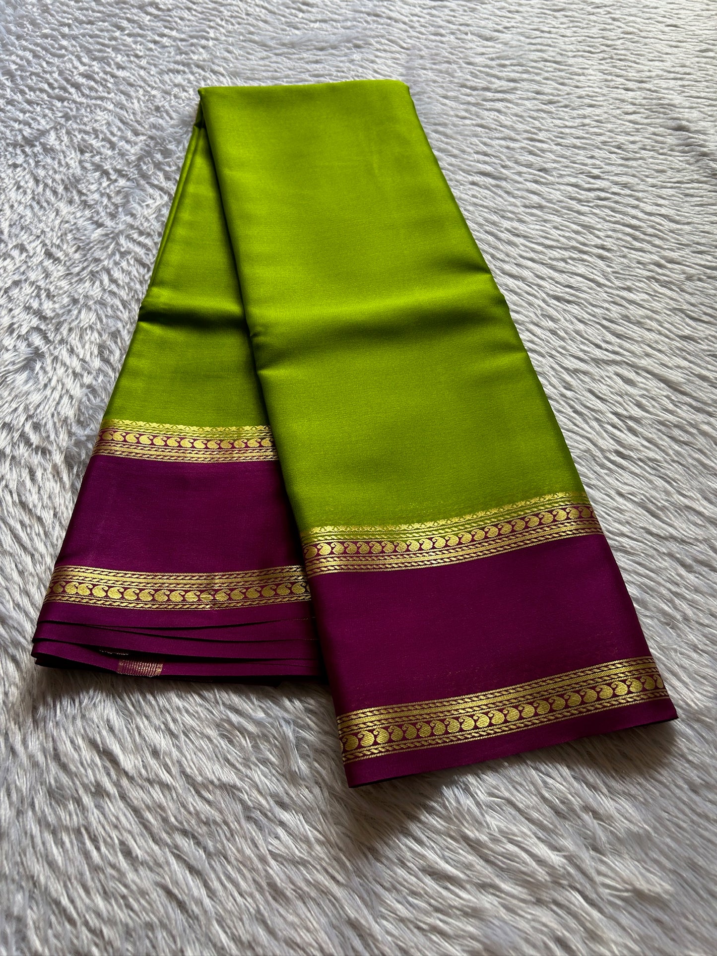 Malathi (2D) : Mehendi green-Plum