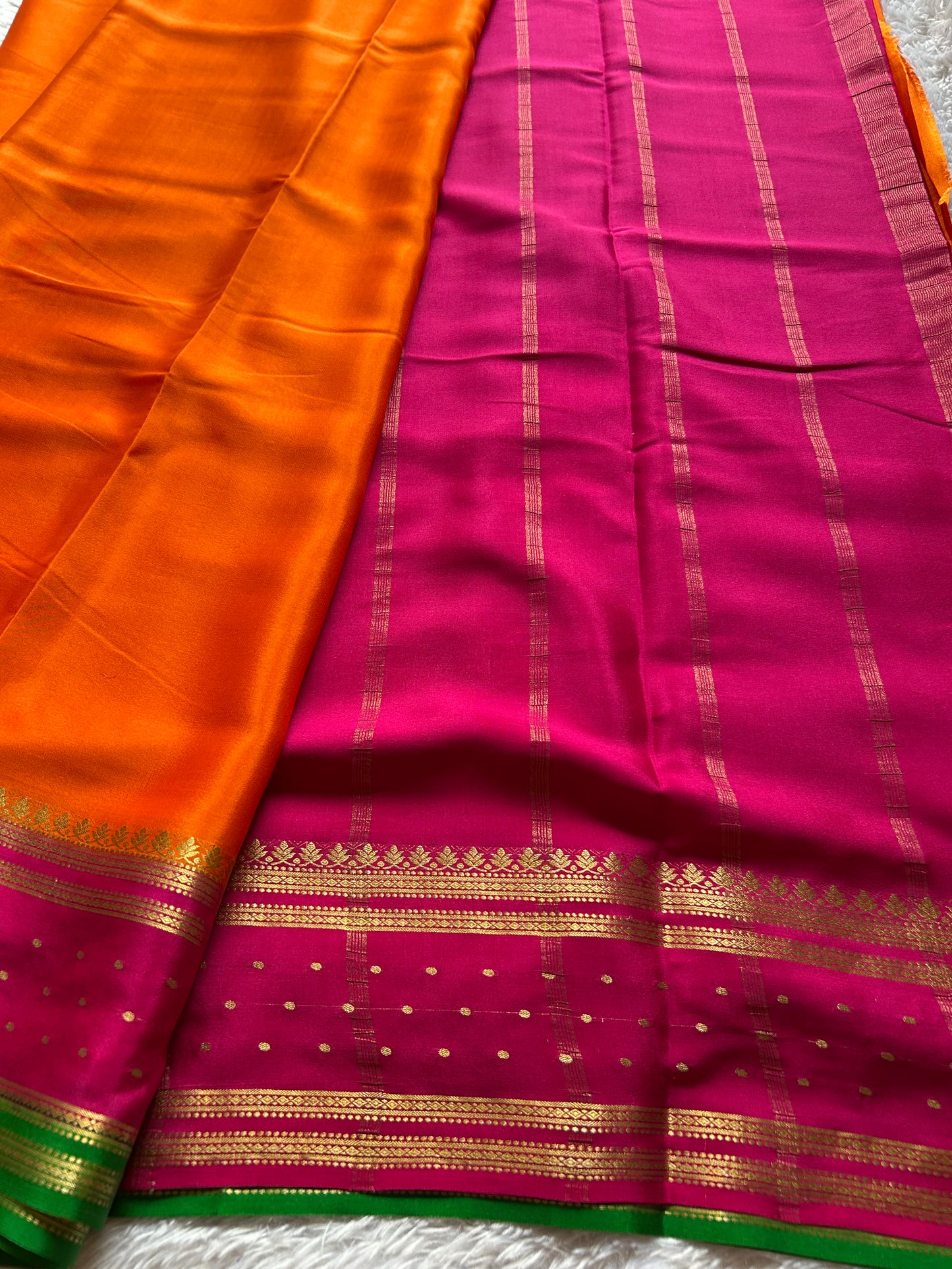 Drishti (3D) : Orange-pink-green