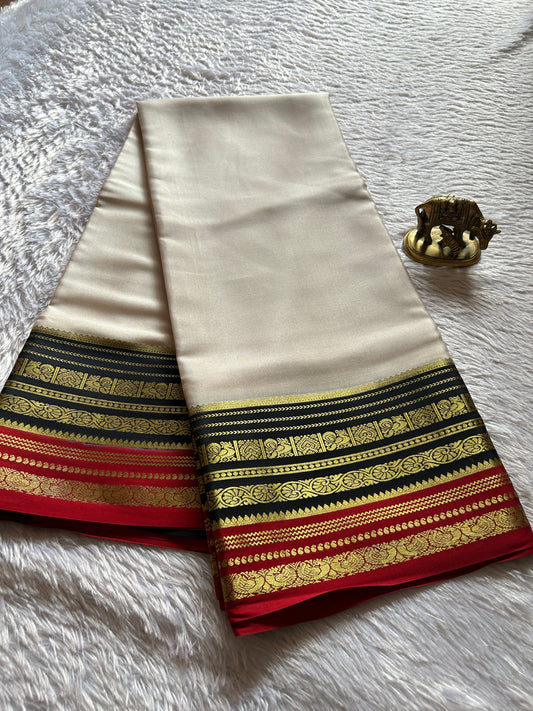 Kalpana (3D) : Offwhite- black-red