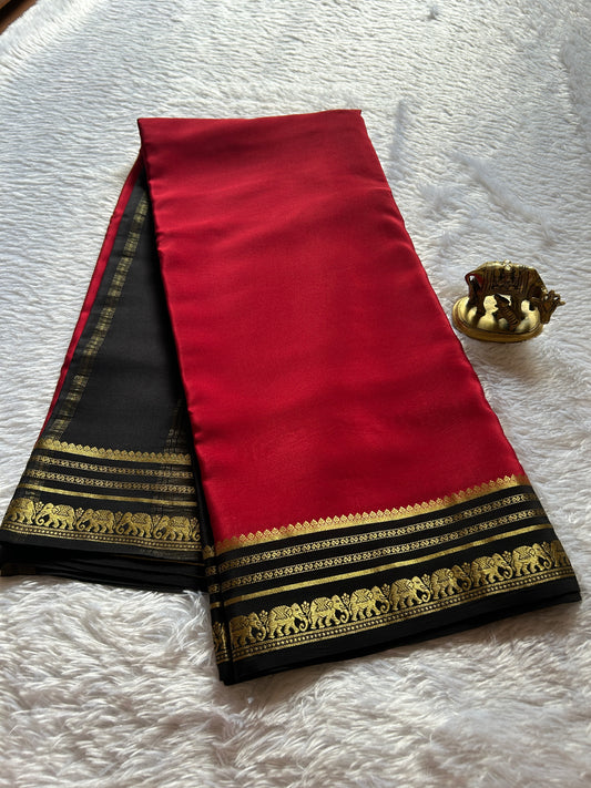 Eshwari (2D) : Dark Red-Black