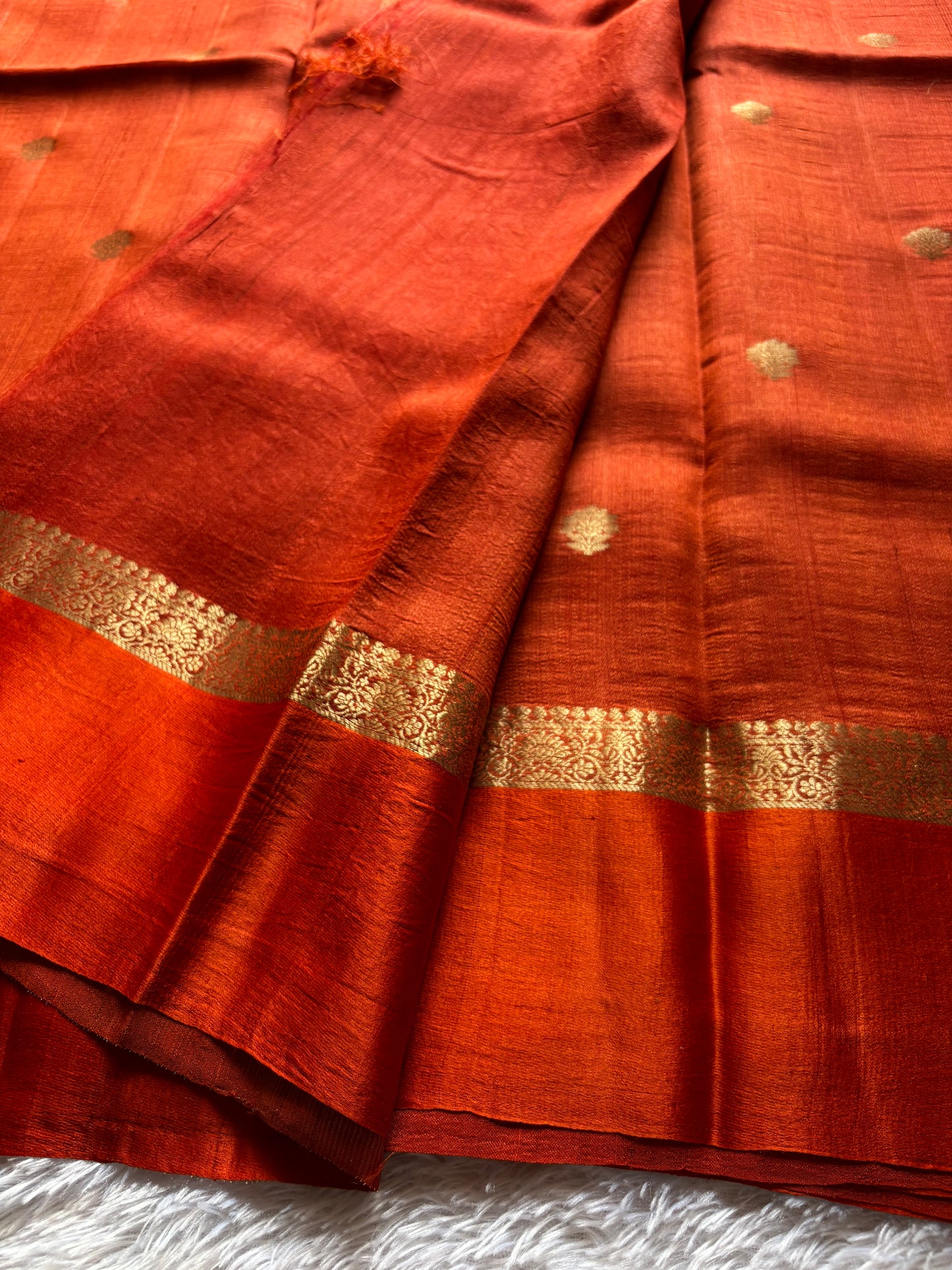 Sapna : Solid Rust orange