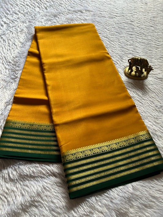 Soujanya (2D) : Golden Yellow-bottle green