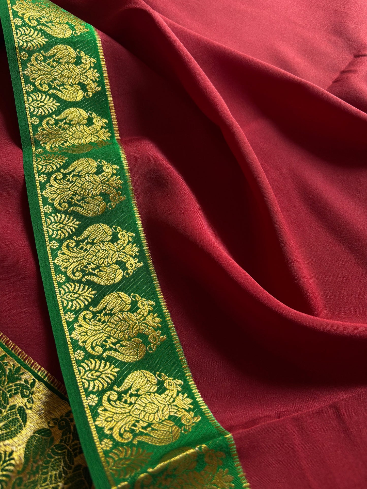 Veera : Maroon- Dark Green