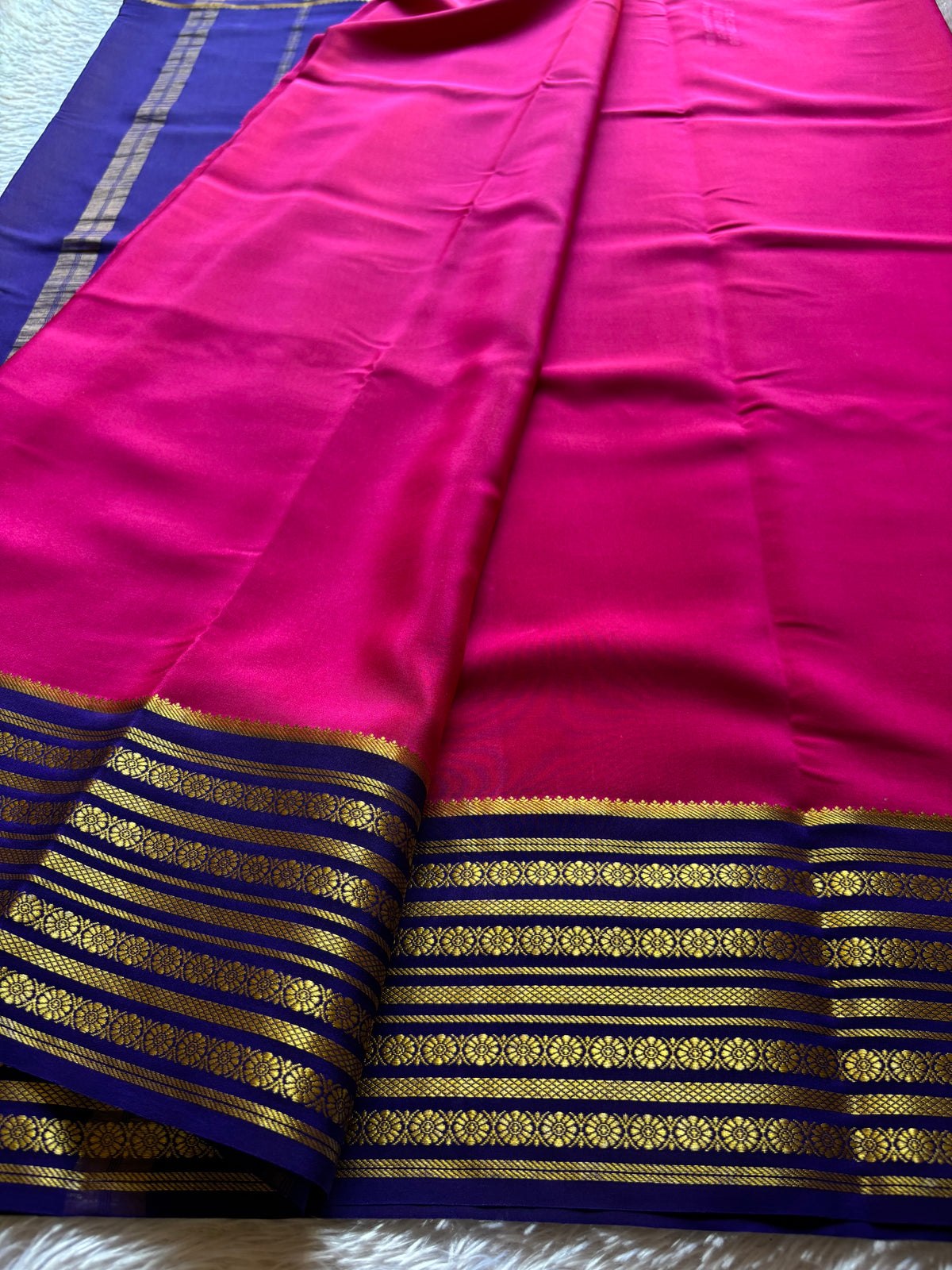 Parimala : Pink - Dark Blue