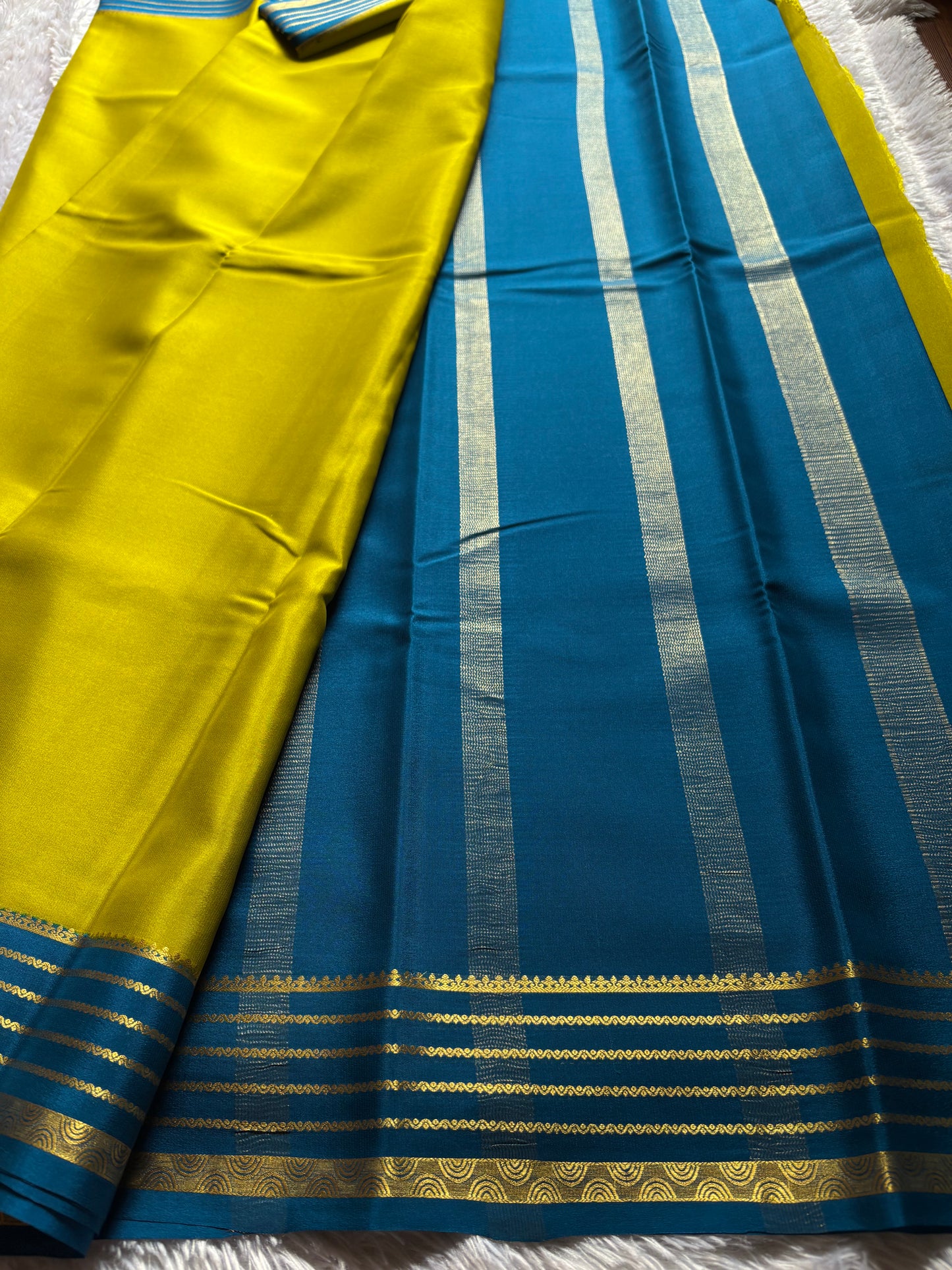 Rashmi (2D) :Olive- teal blue
