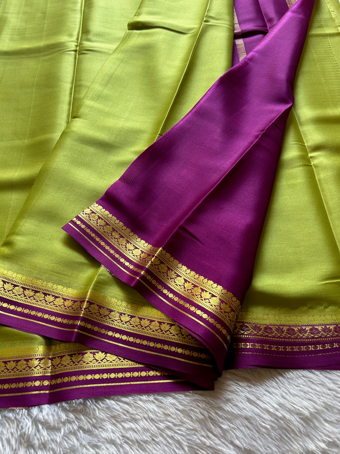 Sushmitha (2D) : pista green-dark magenta