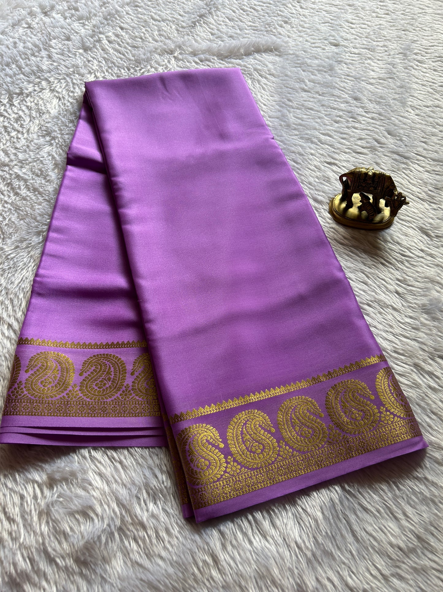 Mallika : Solid Lavender