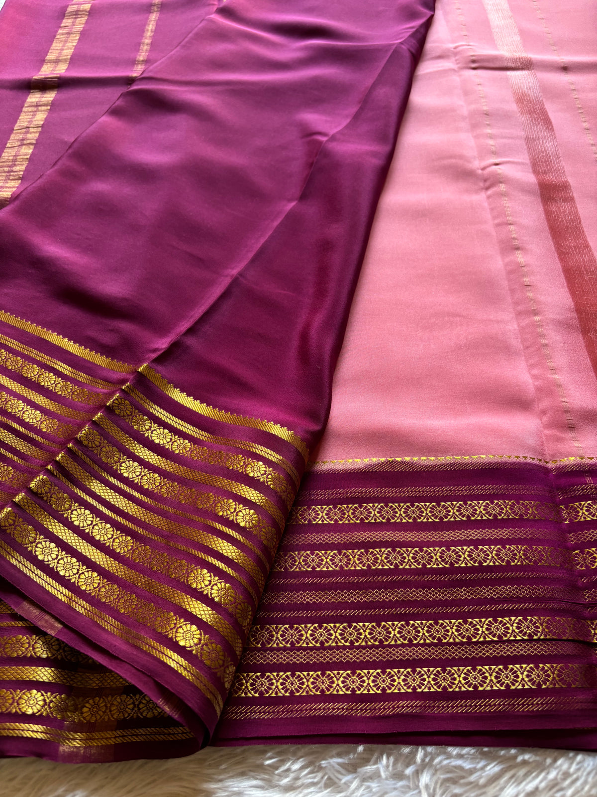 Parimala : Light pink - Magenta