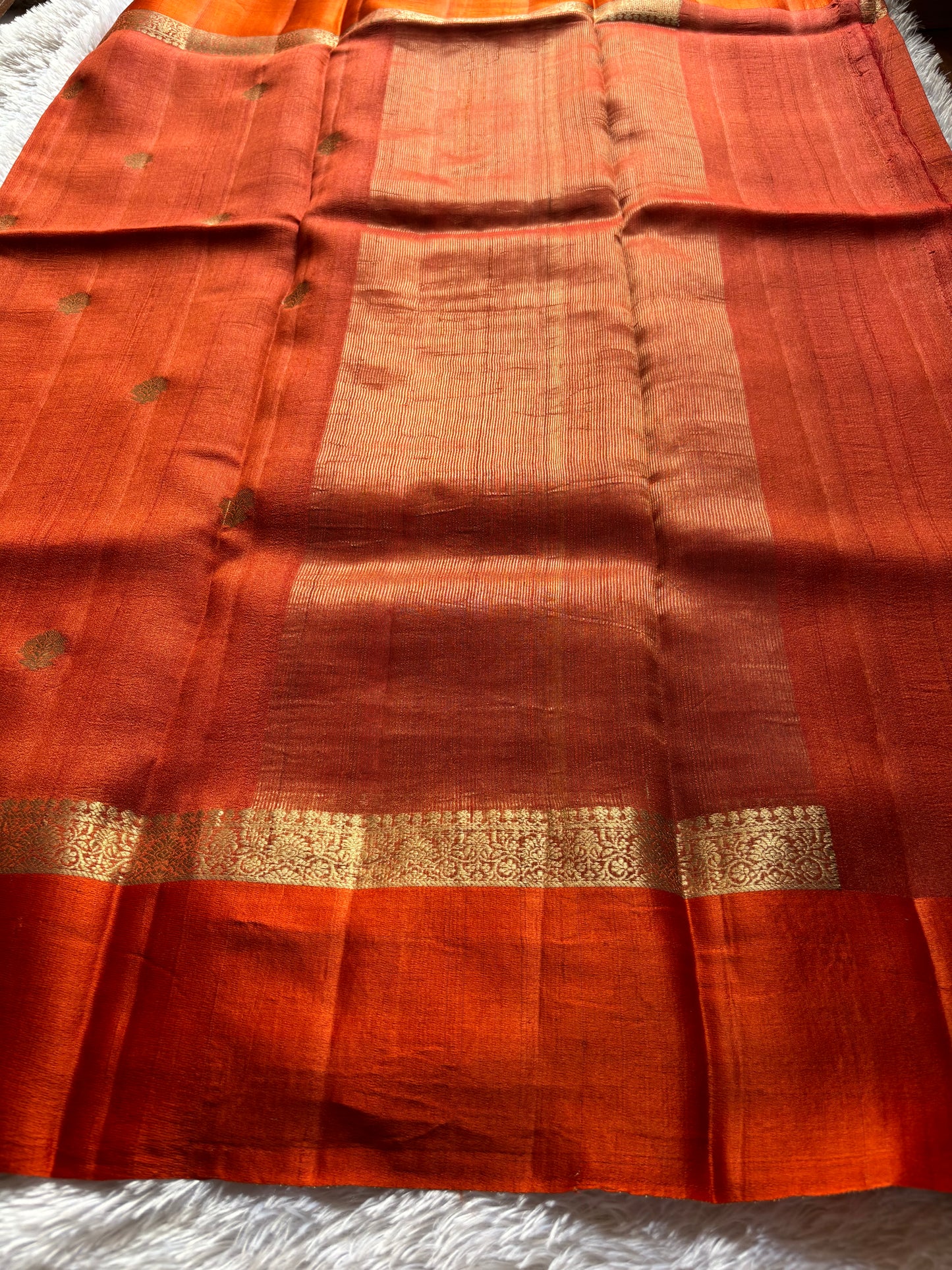 Sapna : Solid Rust orange