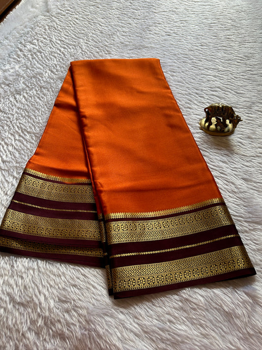 Raagini (2D) : Rust Orange-Brown