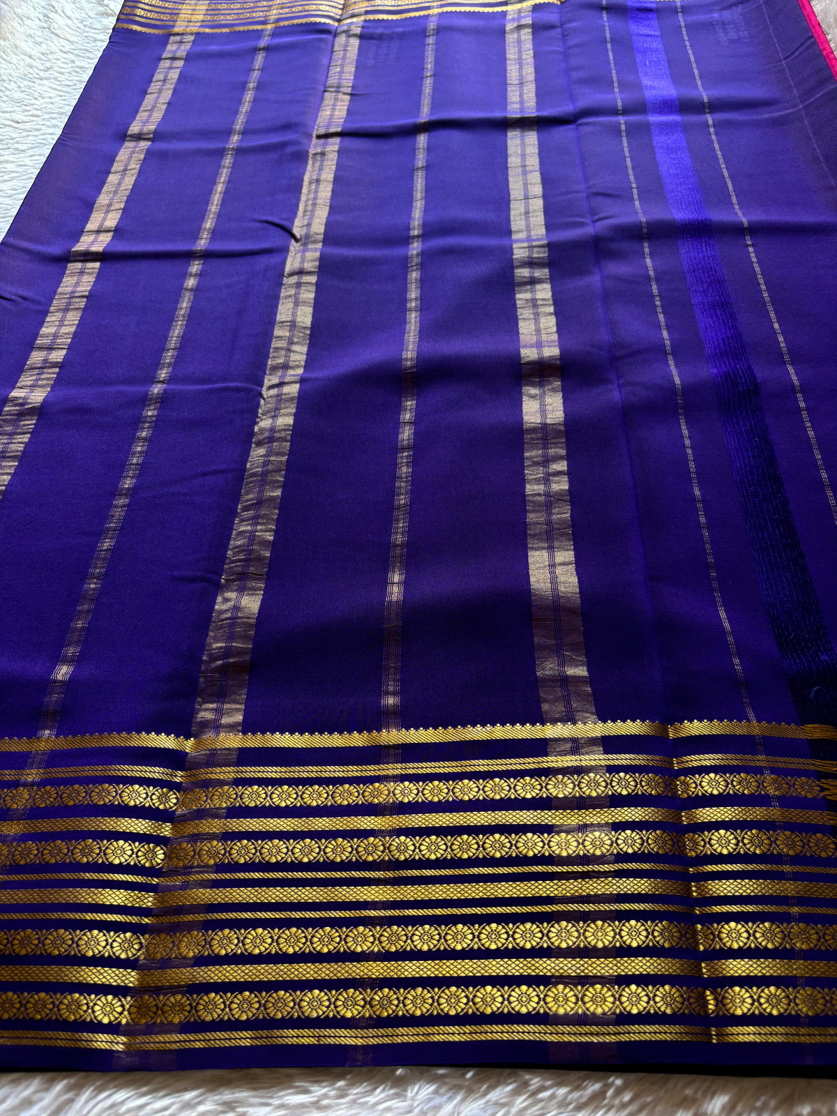Parimala : Pink - Dark Blue