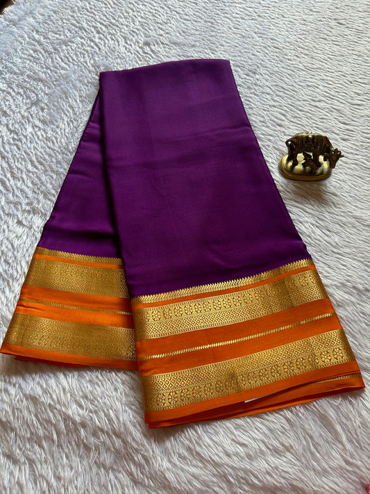 Raagini (2D) : Dark Purple - Orange