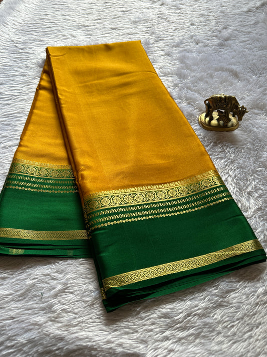 Daamini (2D) : Golden yellow-dark green