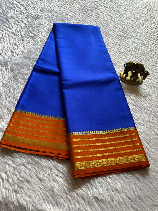 Rashmi (2D) : Royal blue orange