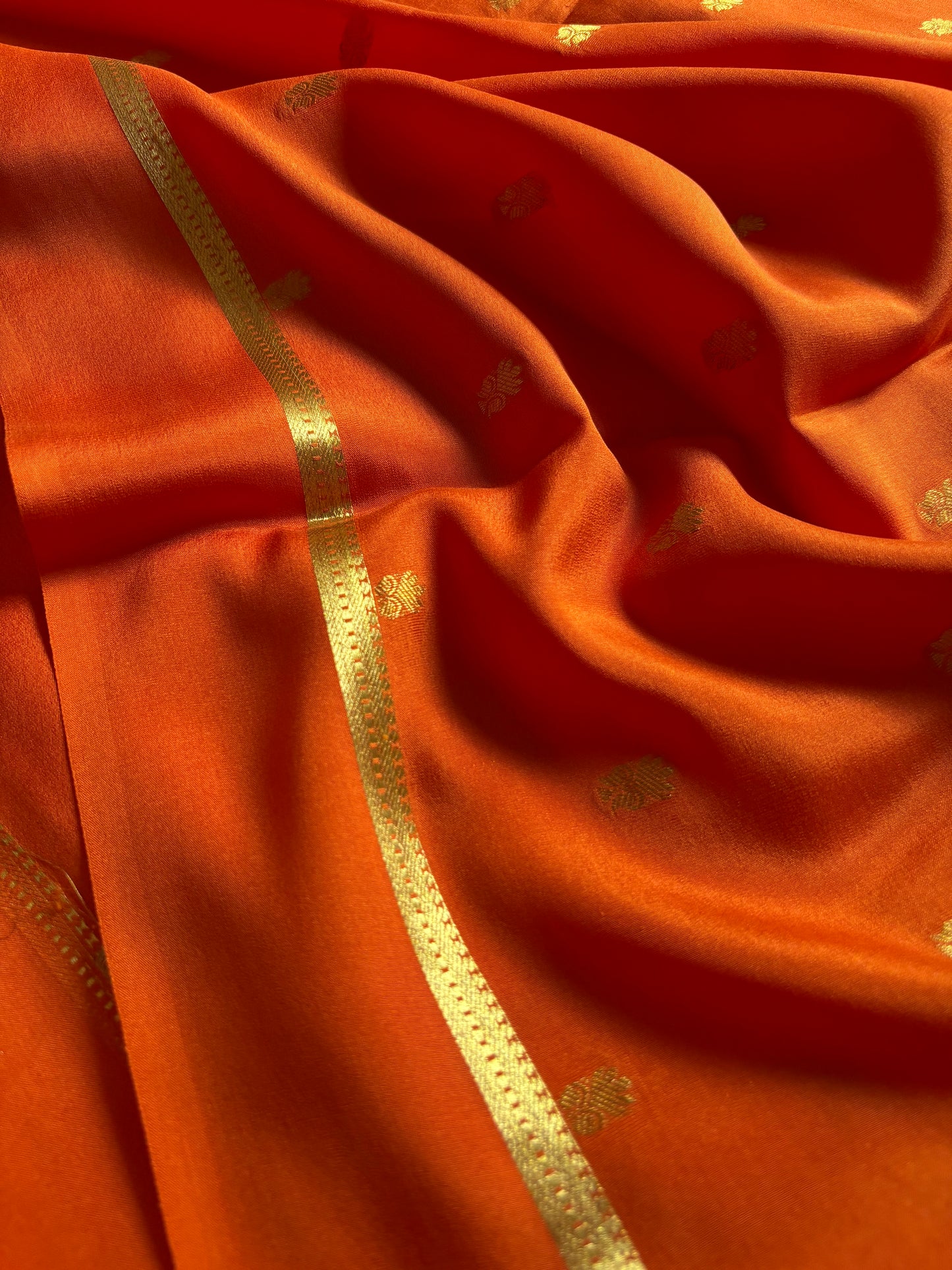Sahana : Solid Orange