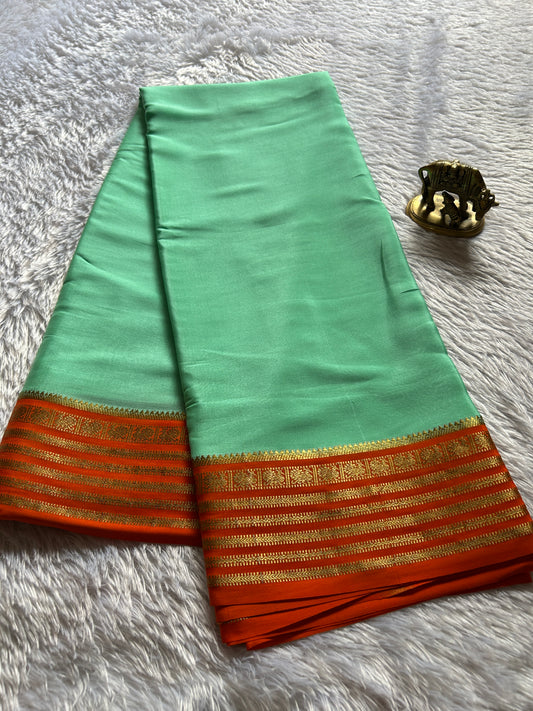 Soujanya (2D) : Sea Green-orange