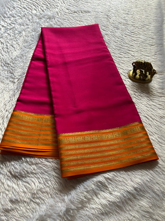 Soujanya (2D) : Dark pink-orange