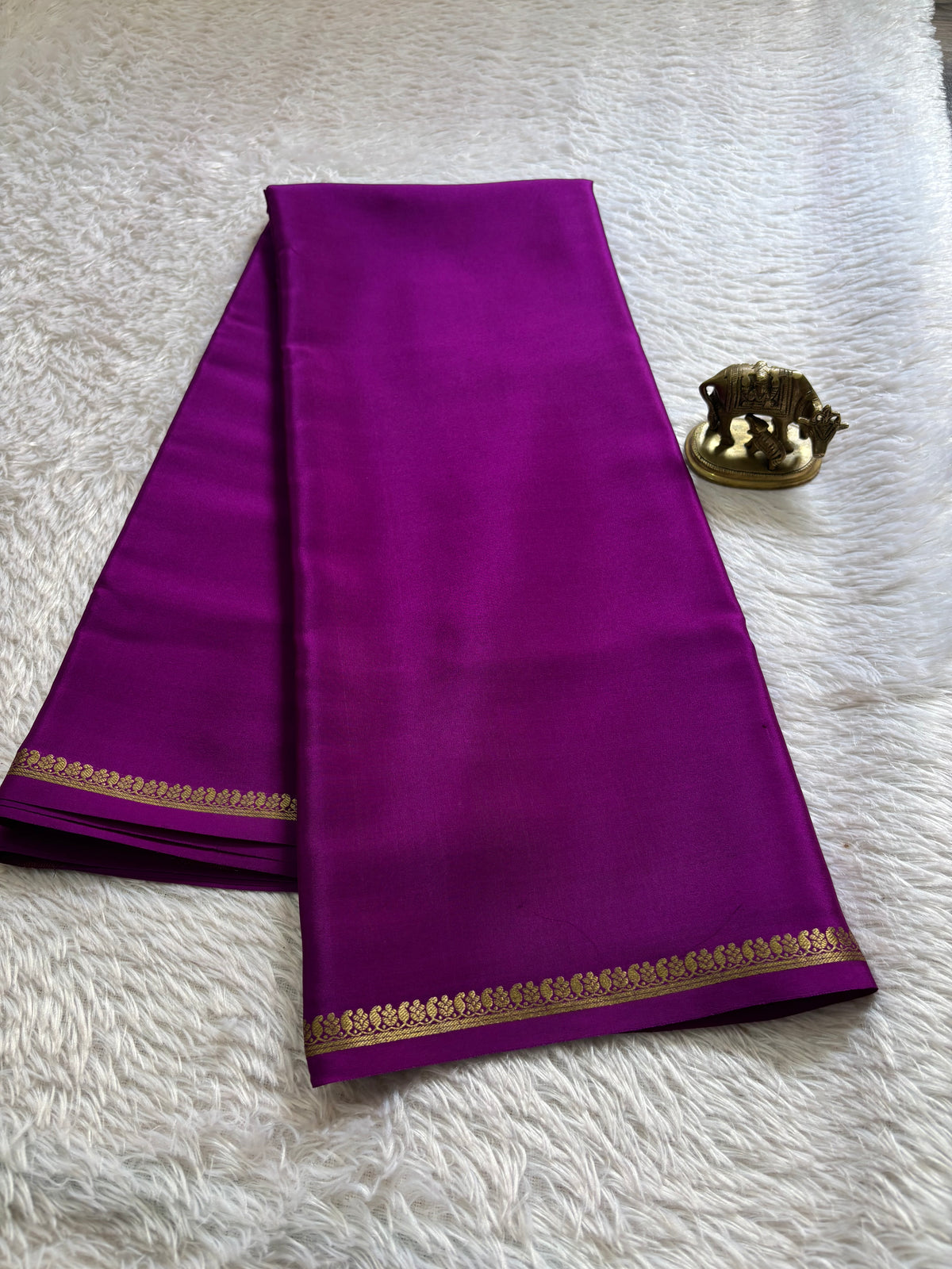 Vandana : Solid Dark magenta