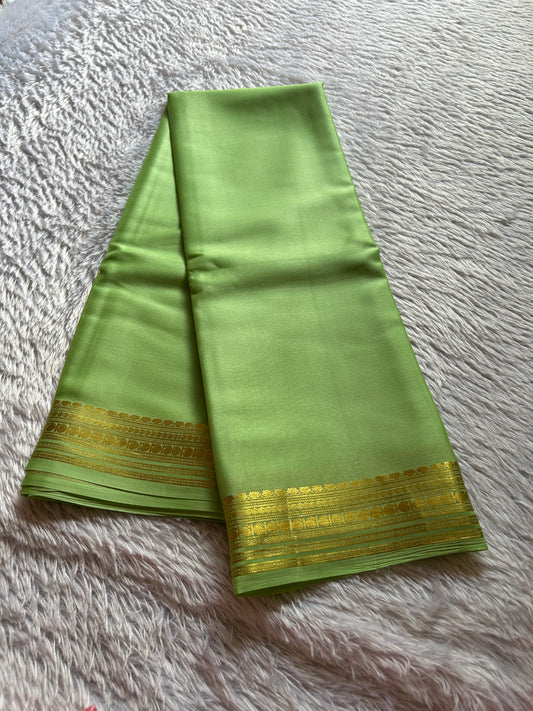 Swara : Solid Light green