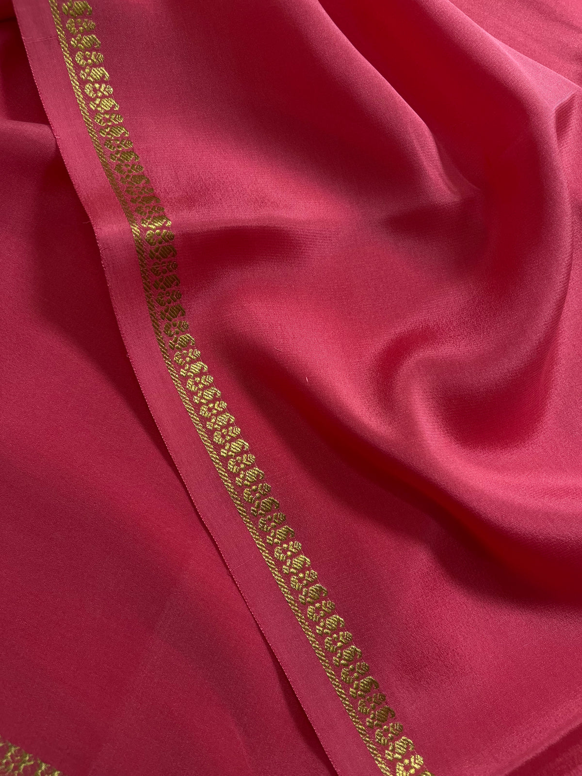 Nitya : Solid Coral pink