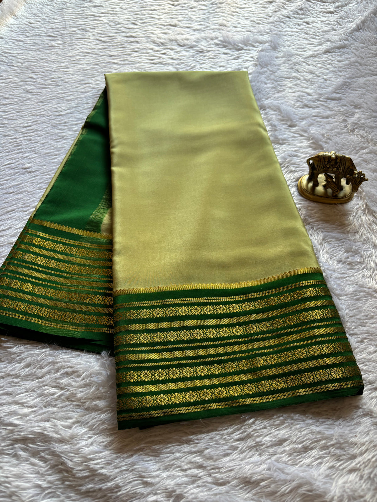 Parimala : Sage Green - Dark Green
