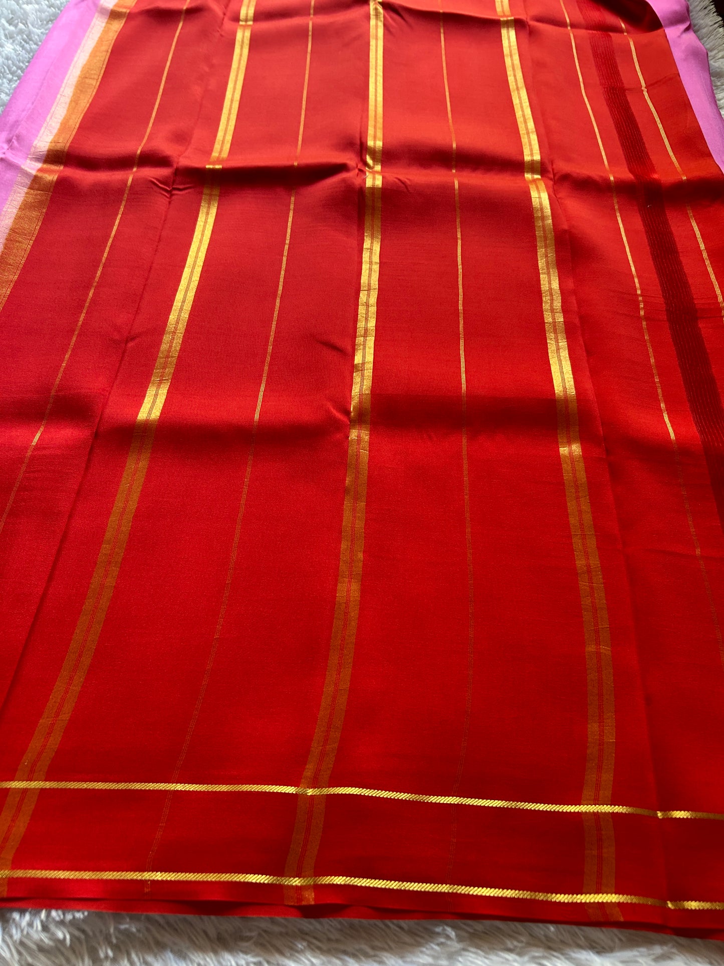 Rekha (2D) : Hot pink - Red