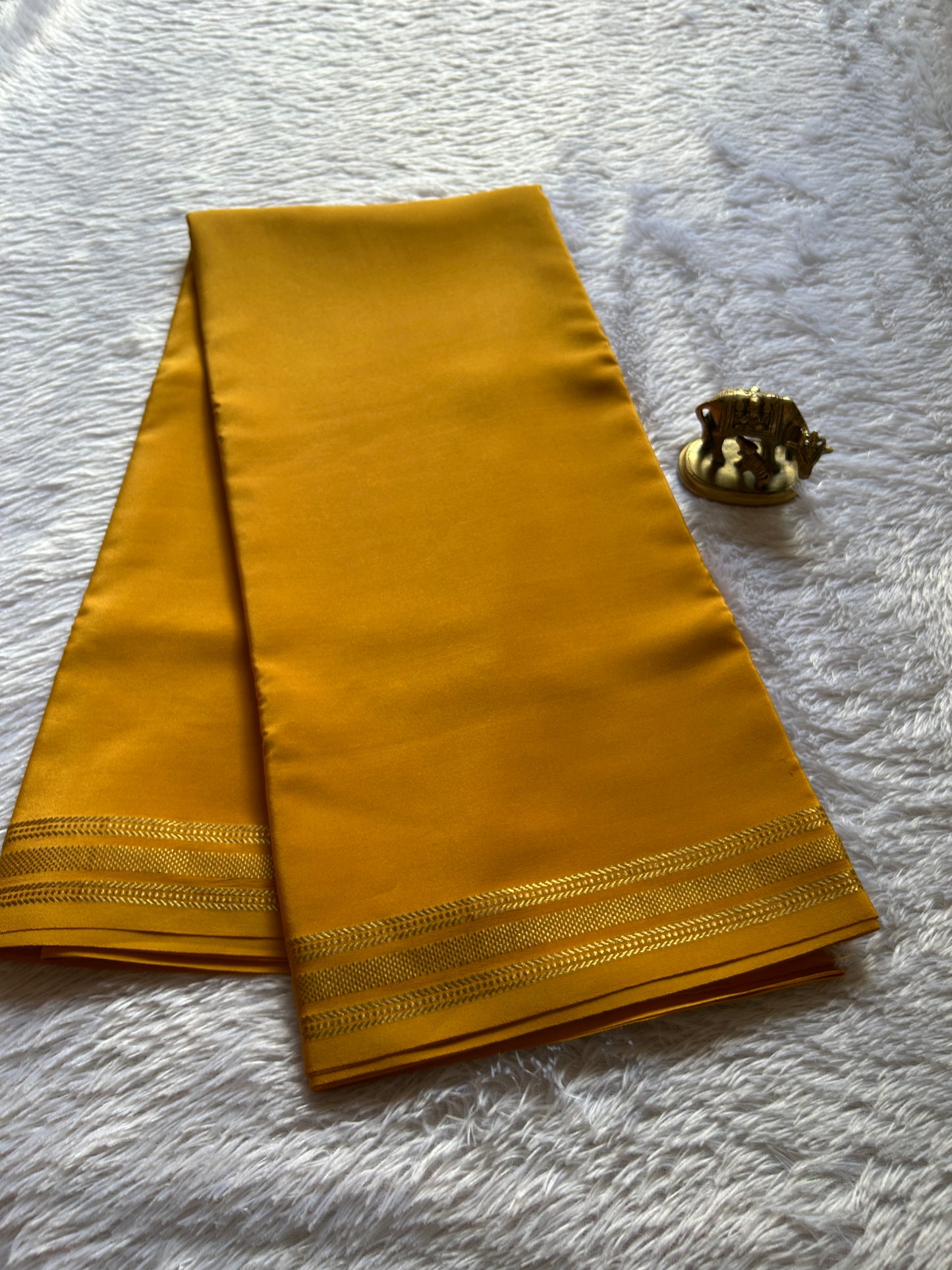 Unnathi : Solid Mustard yellow