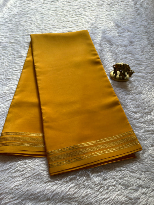 Unnathi : Solid Mustard yellow