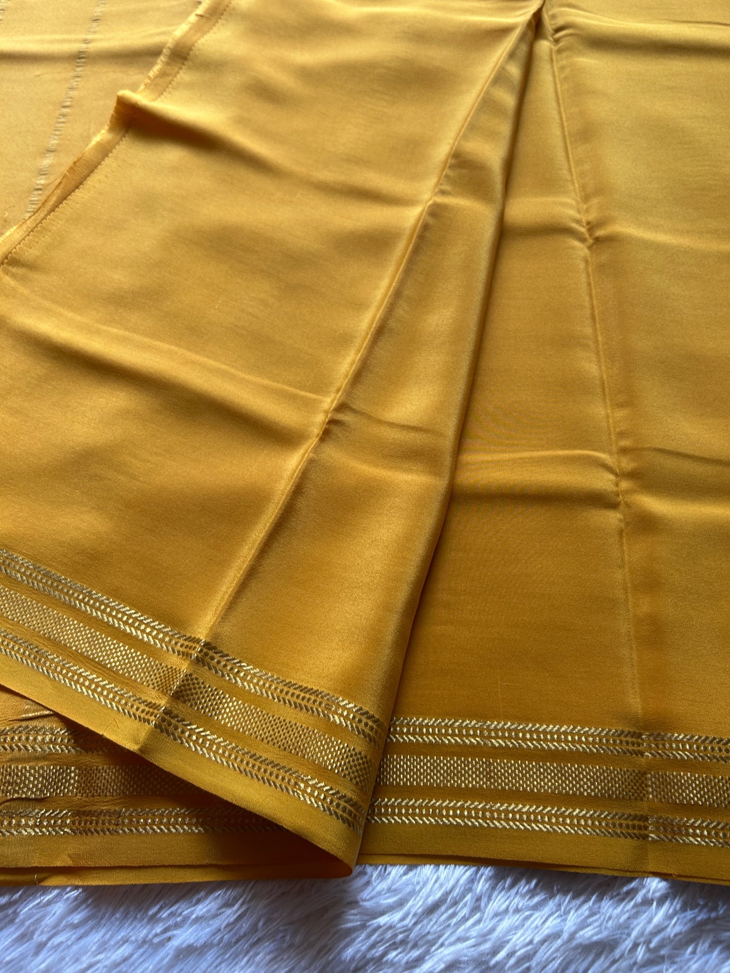 Unnathi : Solid Mustard yellow