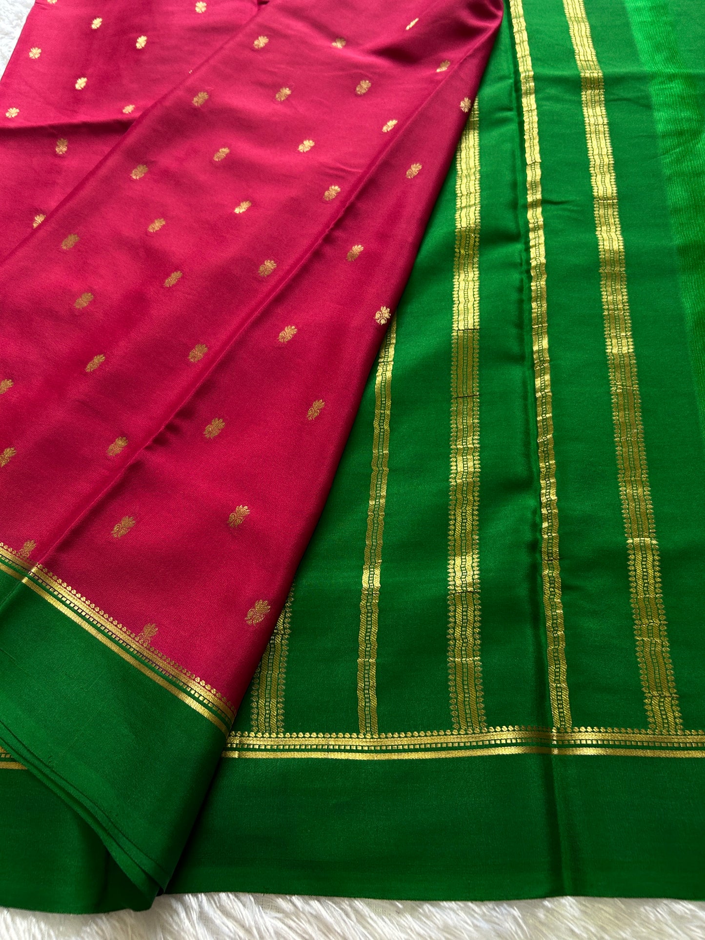 Sahana (2D) : Pink-Green