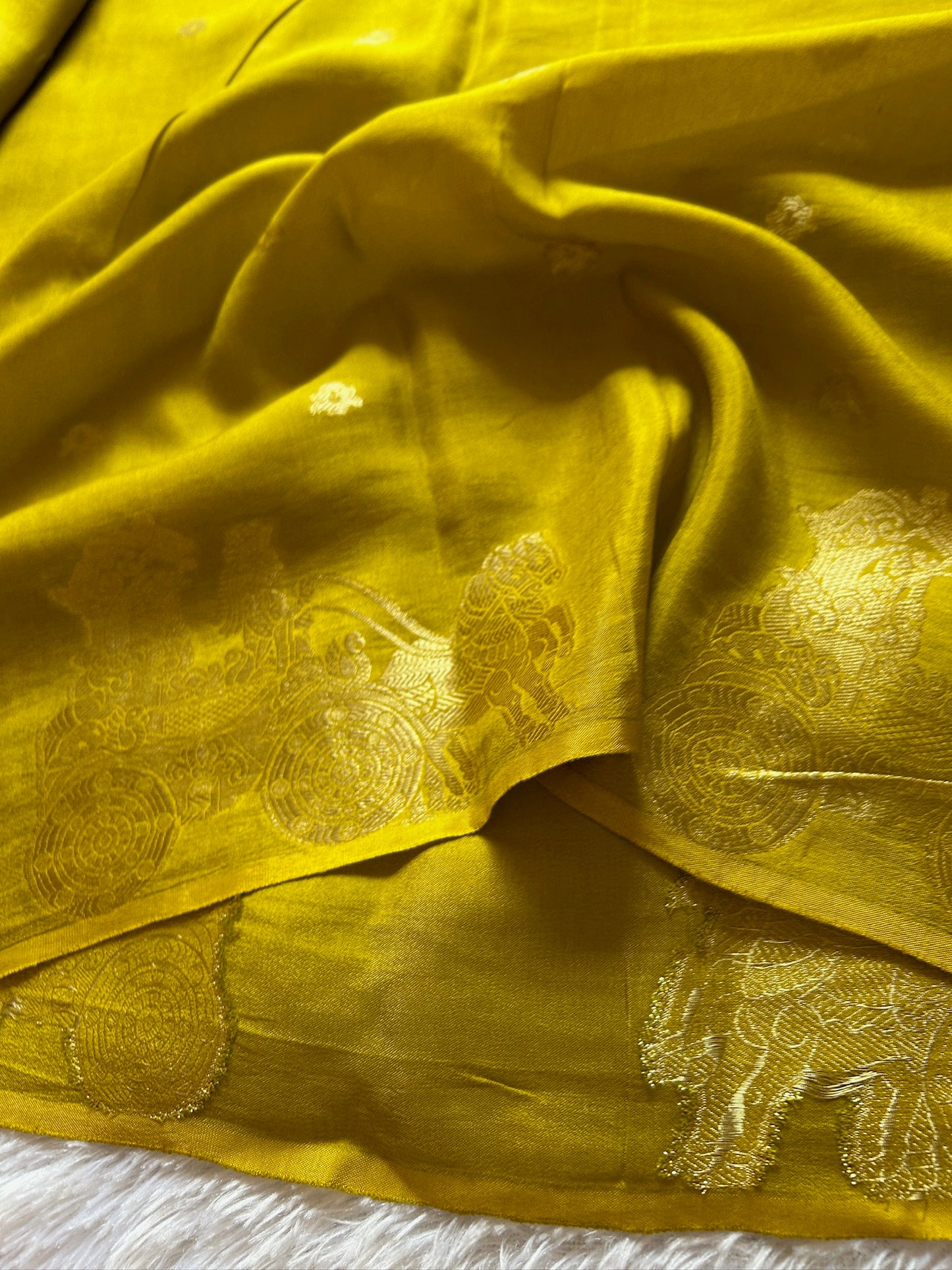 Semi crepe : Solid Olive