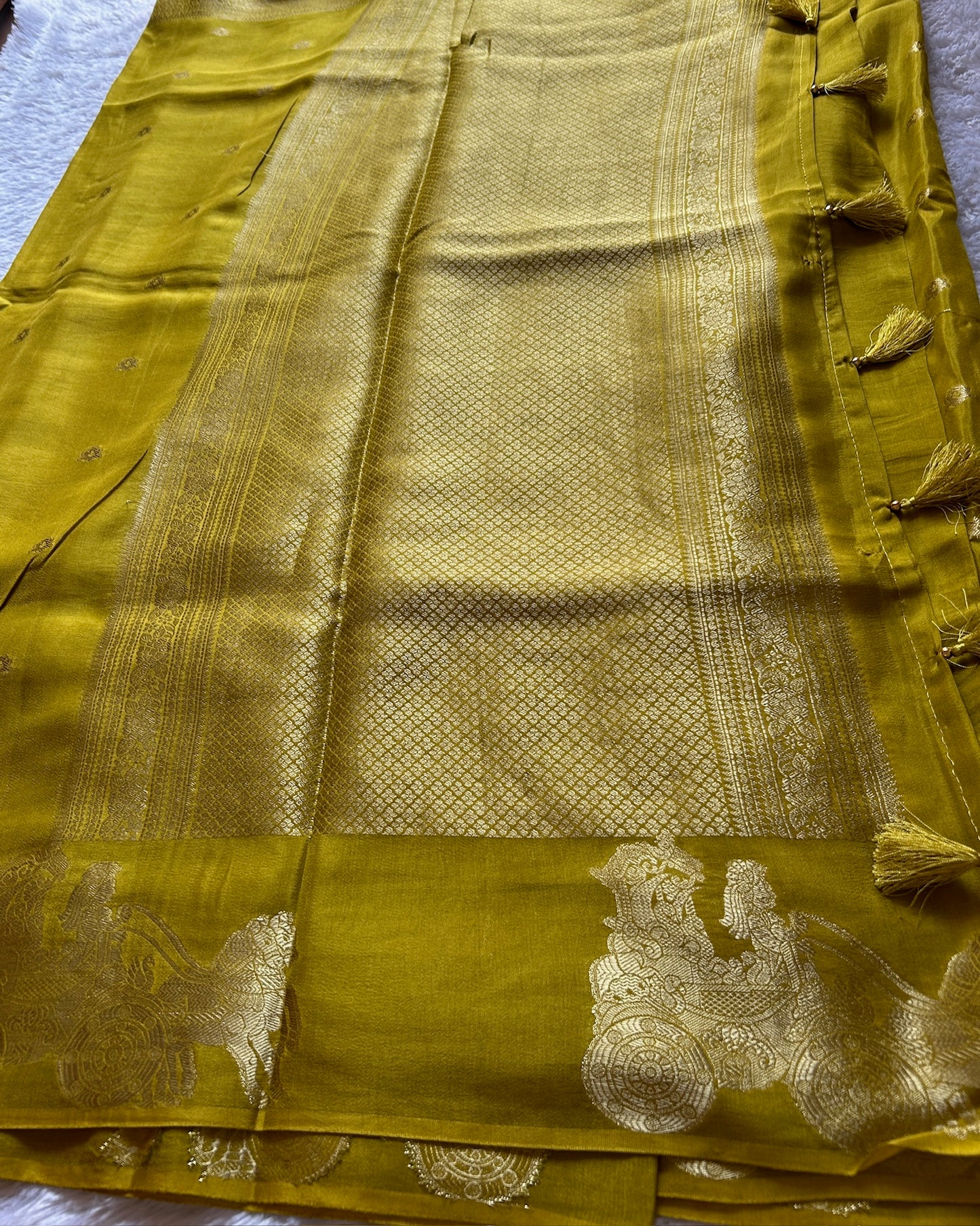 Semi crepe : Solid Olive