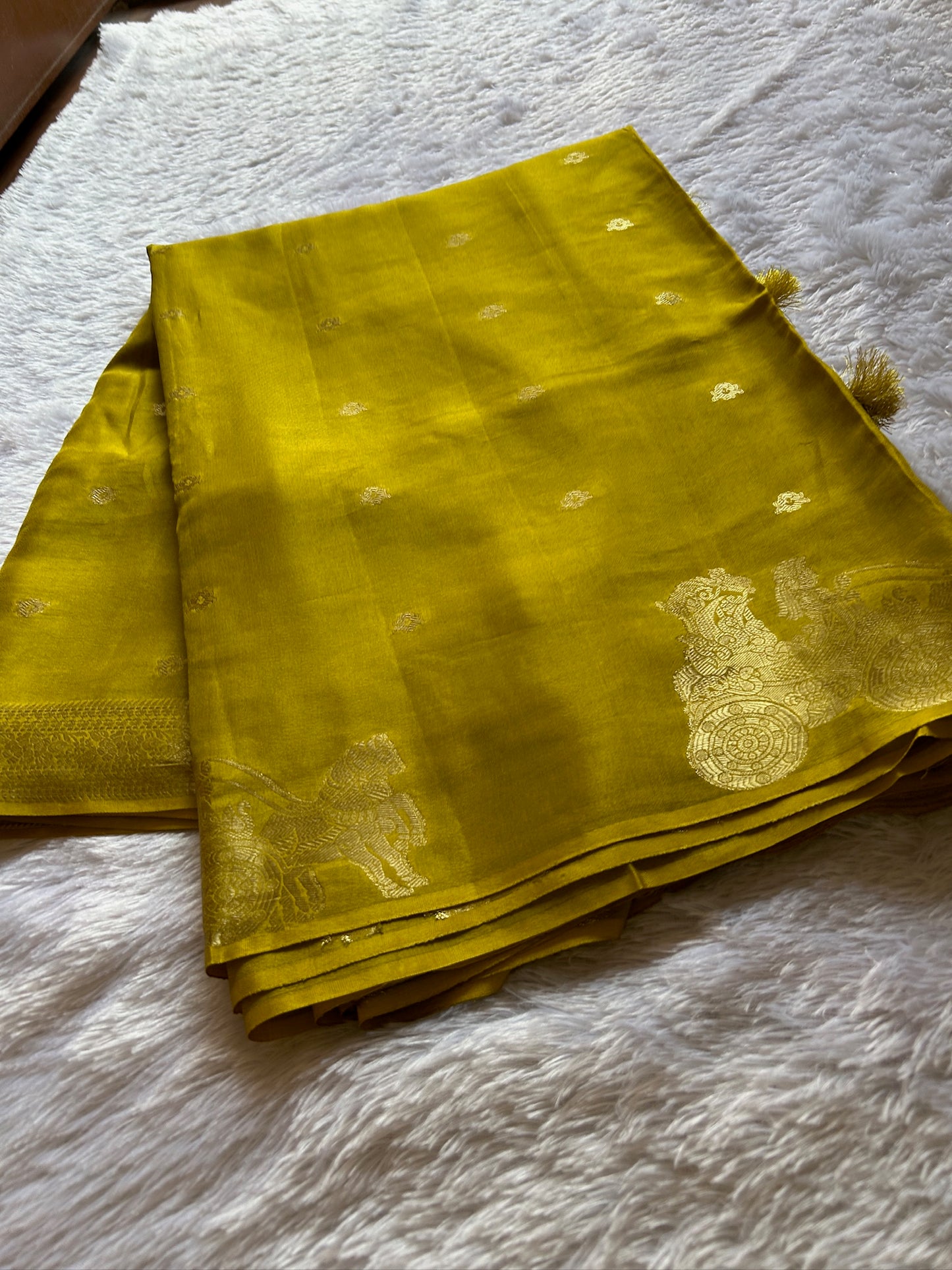 Semi crepe : Solid Olive