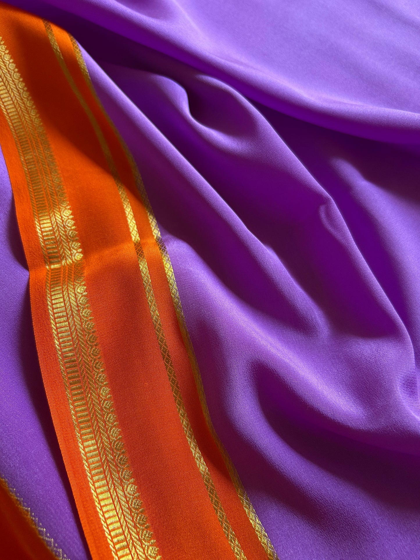 Sumathi (2D) : Lavender-orange