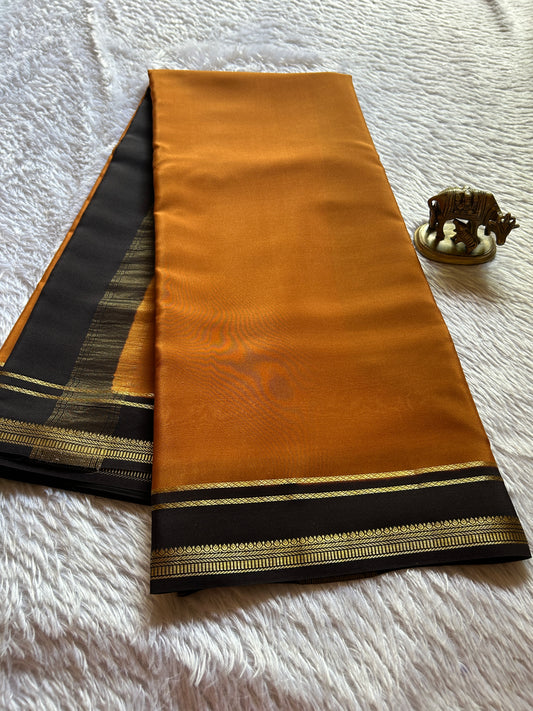 Sumathi (2D) : Burnt orange-black