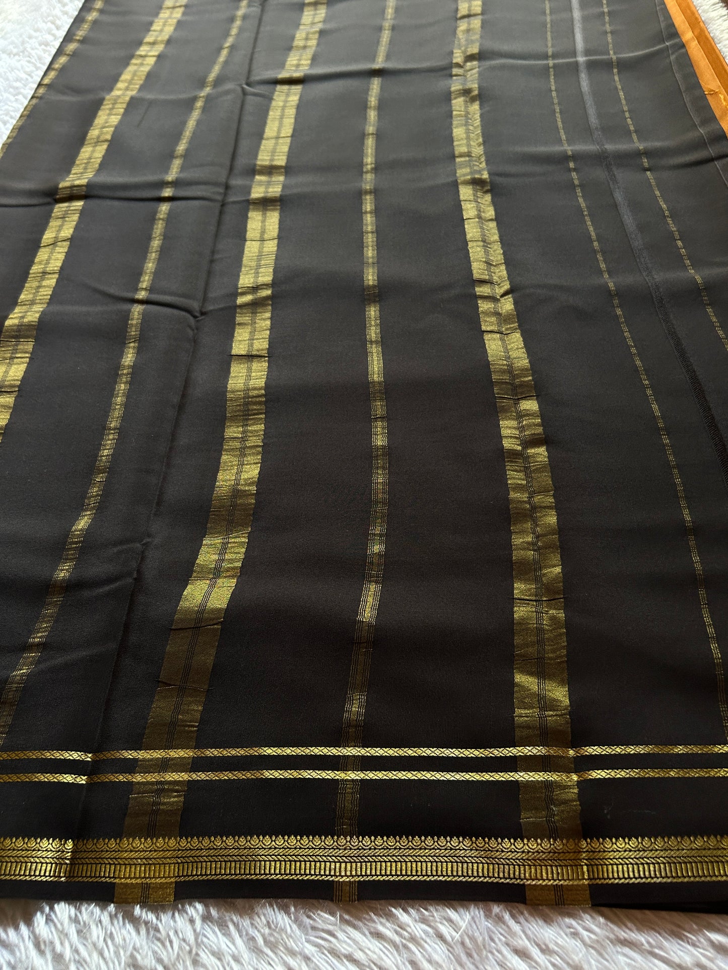 Sumathi (2D) : Burnt orange-black