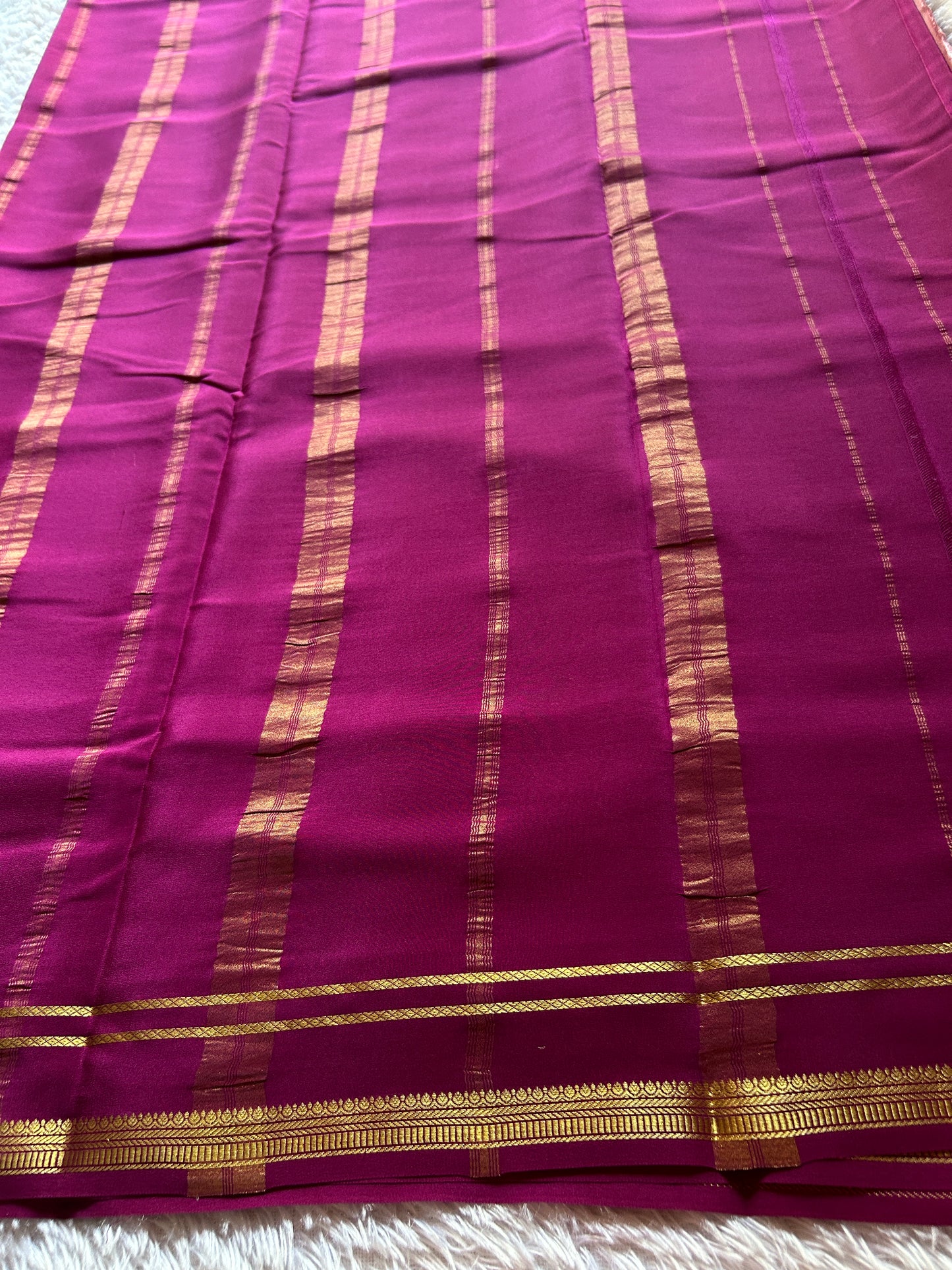 Sumathi (2D) : Powder pink-magenta