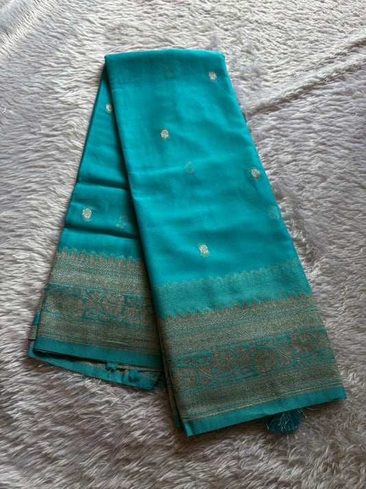 SS115 : Solid Aqua blue