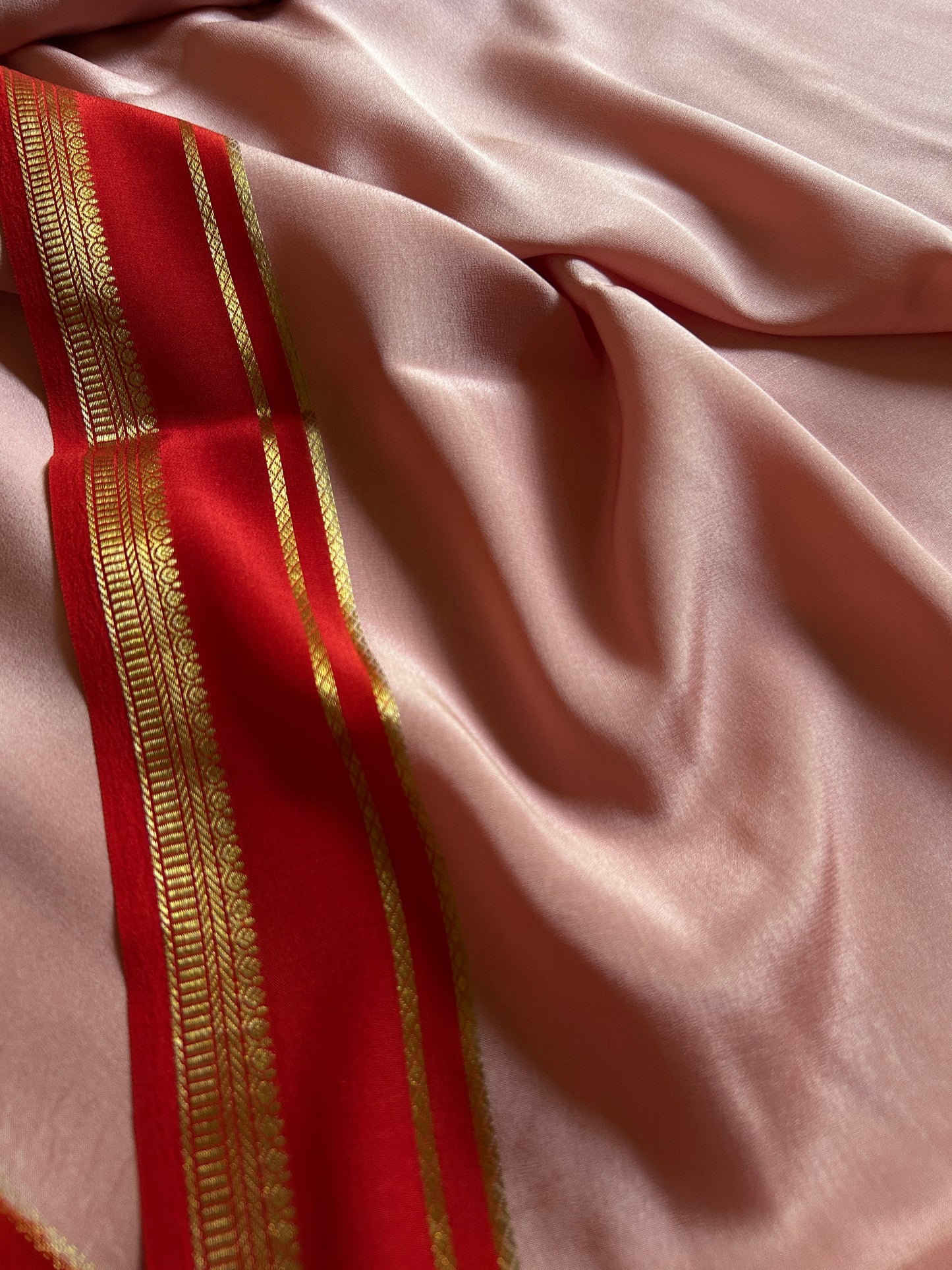 Sumathi (2D) : Pinkish beige-red
