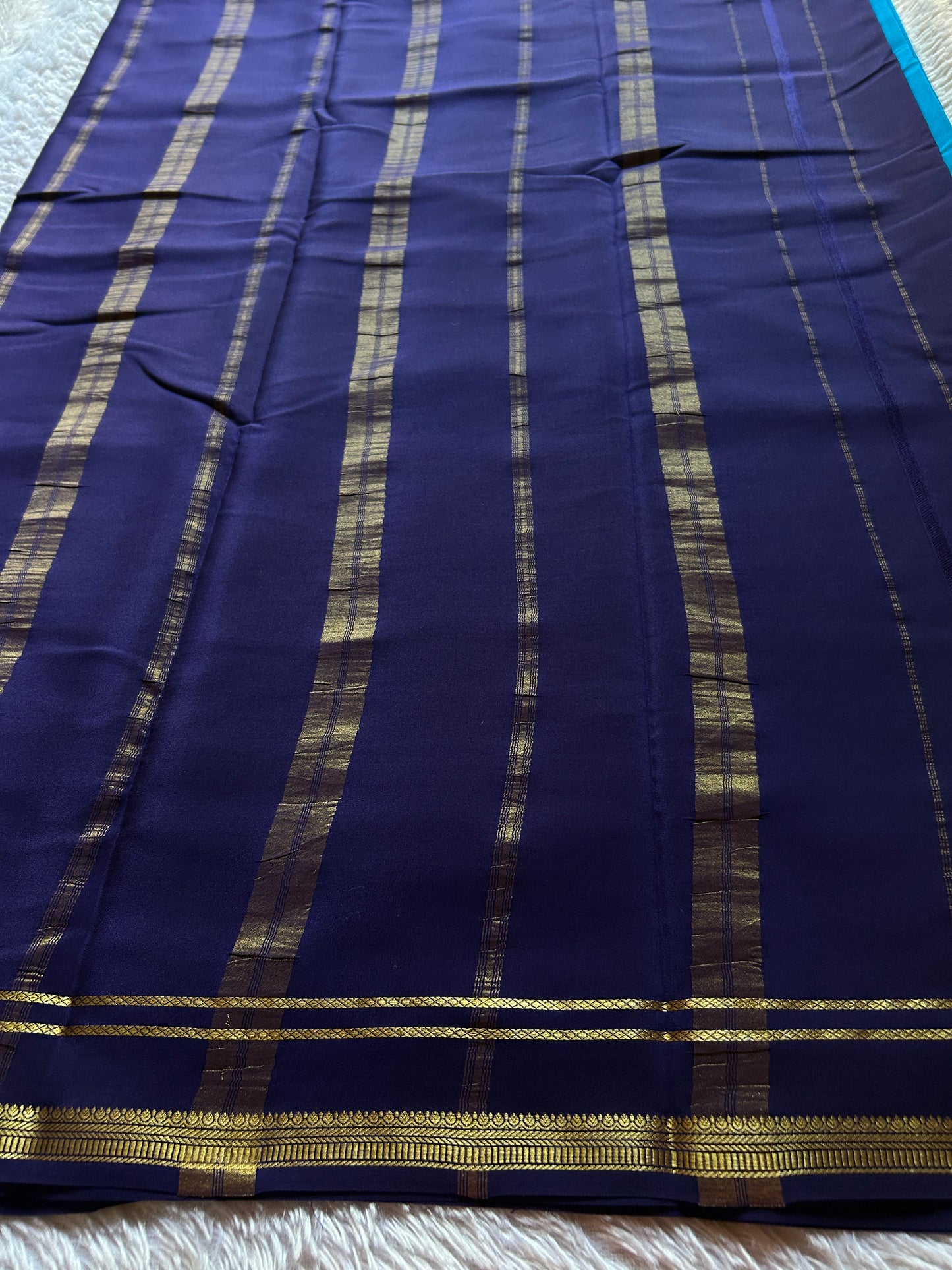 Sumathi (2D) : Ananda blue-navy blue