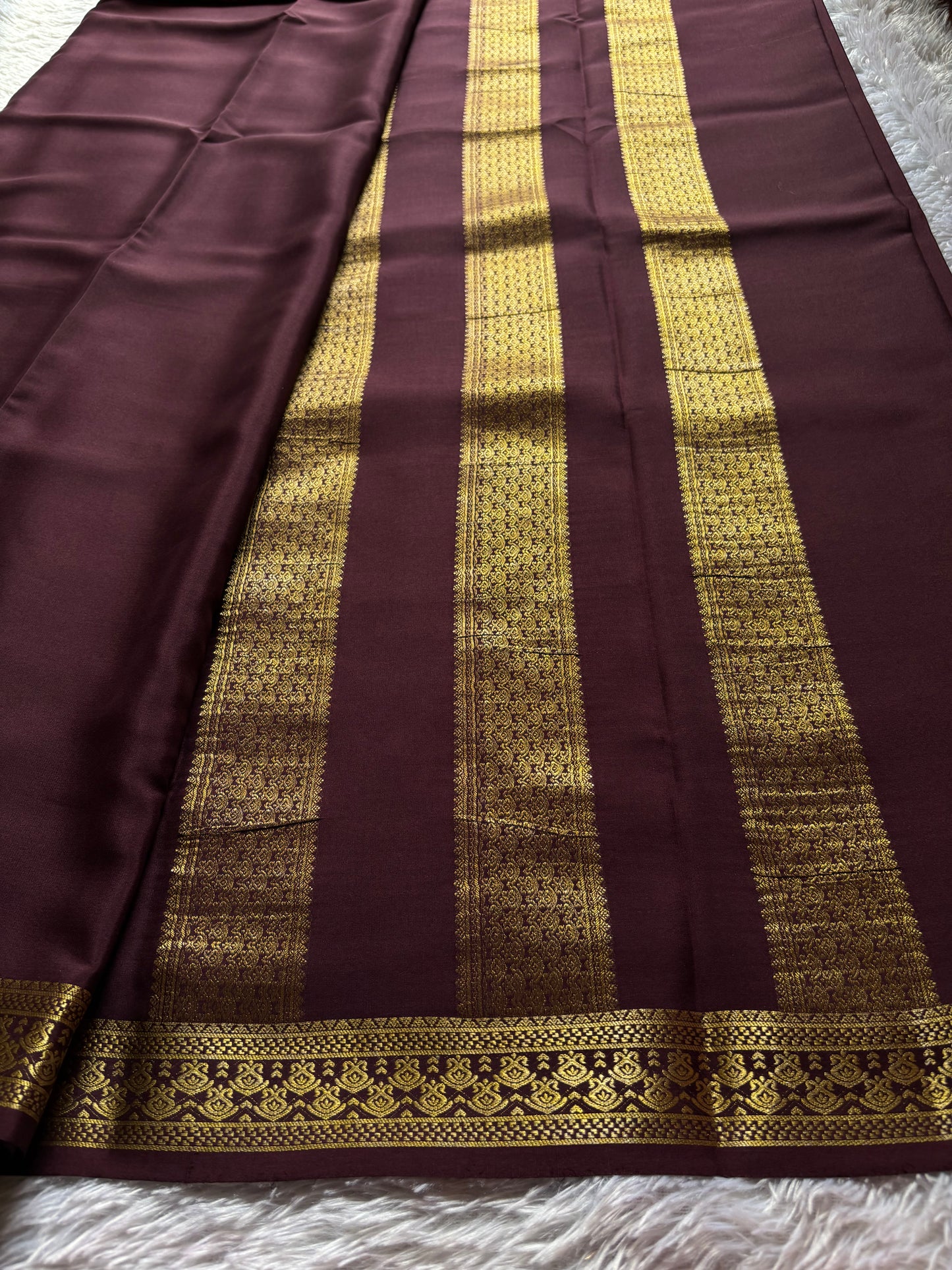 Shilpa : Solid Chocolate brown