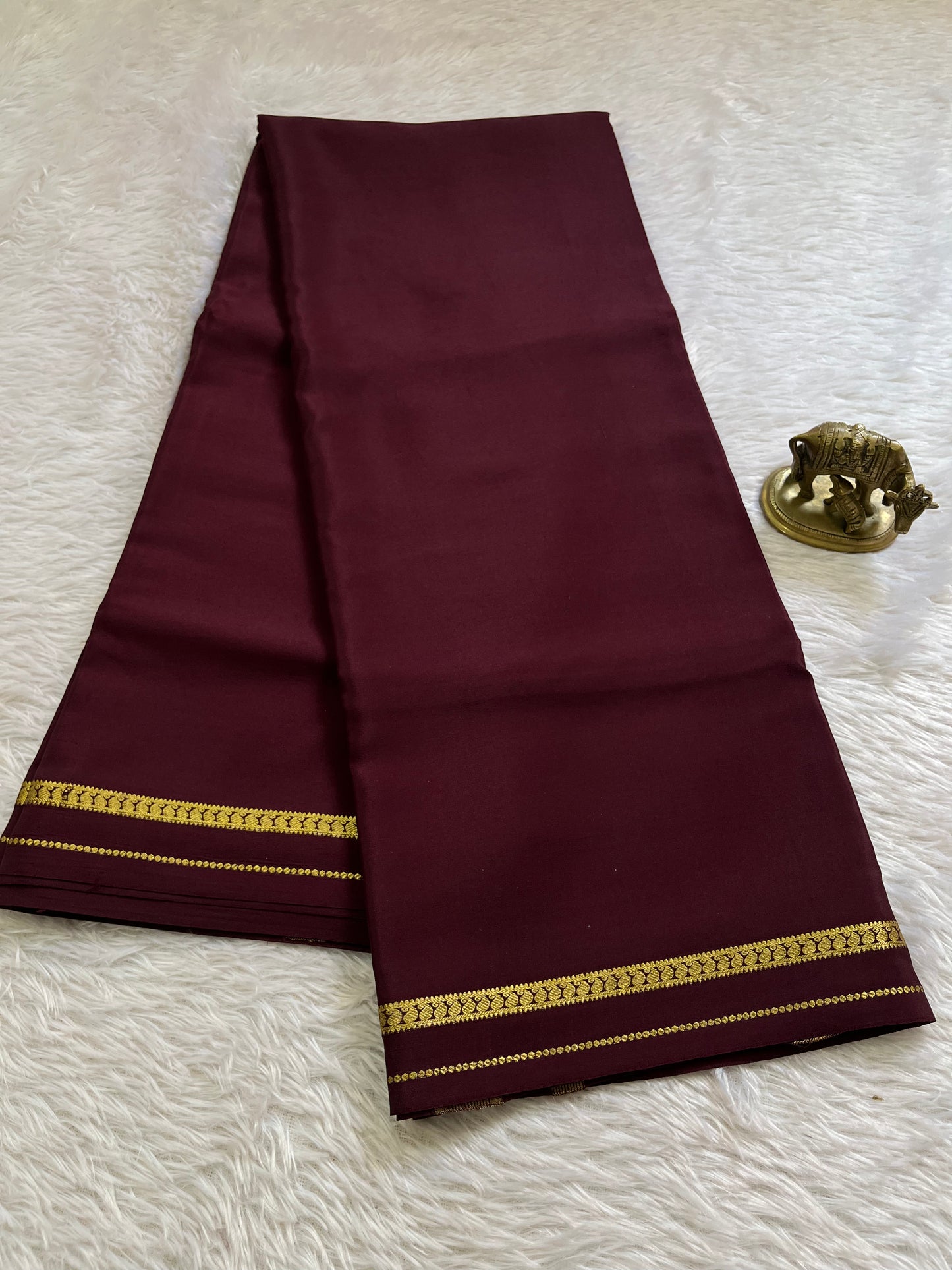 Deepa : Solid Chocolate brown