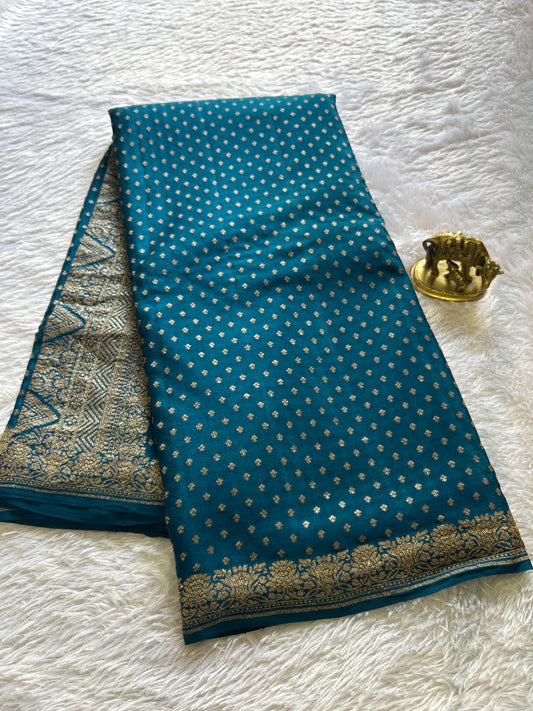 Mahiya : Solid Teal blue