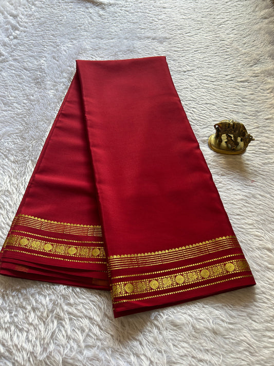 Sunanda : Solid Maroon