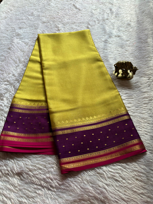 Drishti (3D) : Olive-purple-pink