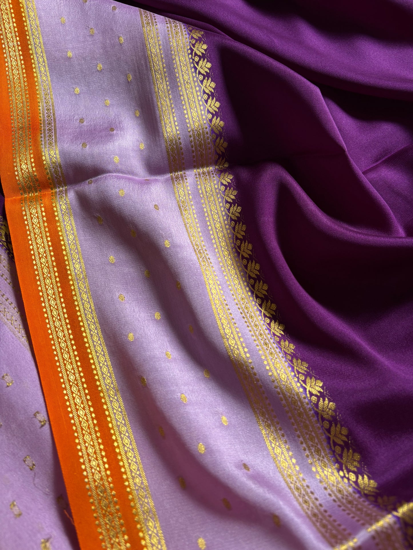 Drishti (3D) : Purple-lavender-orange
