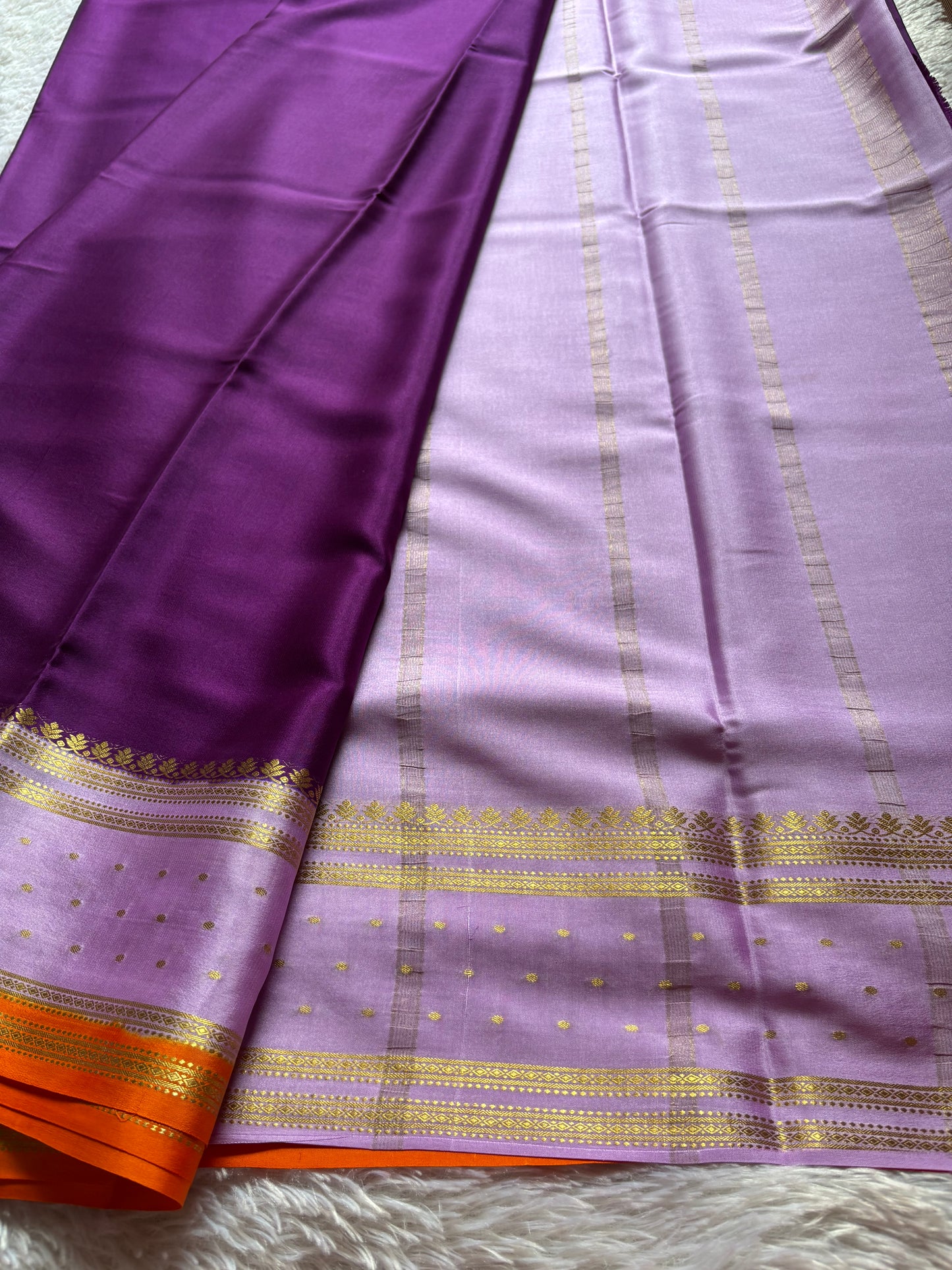 Drishti (3D) : Purple-lavender-orange