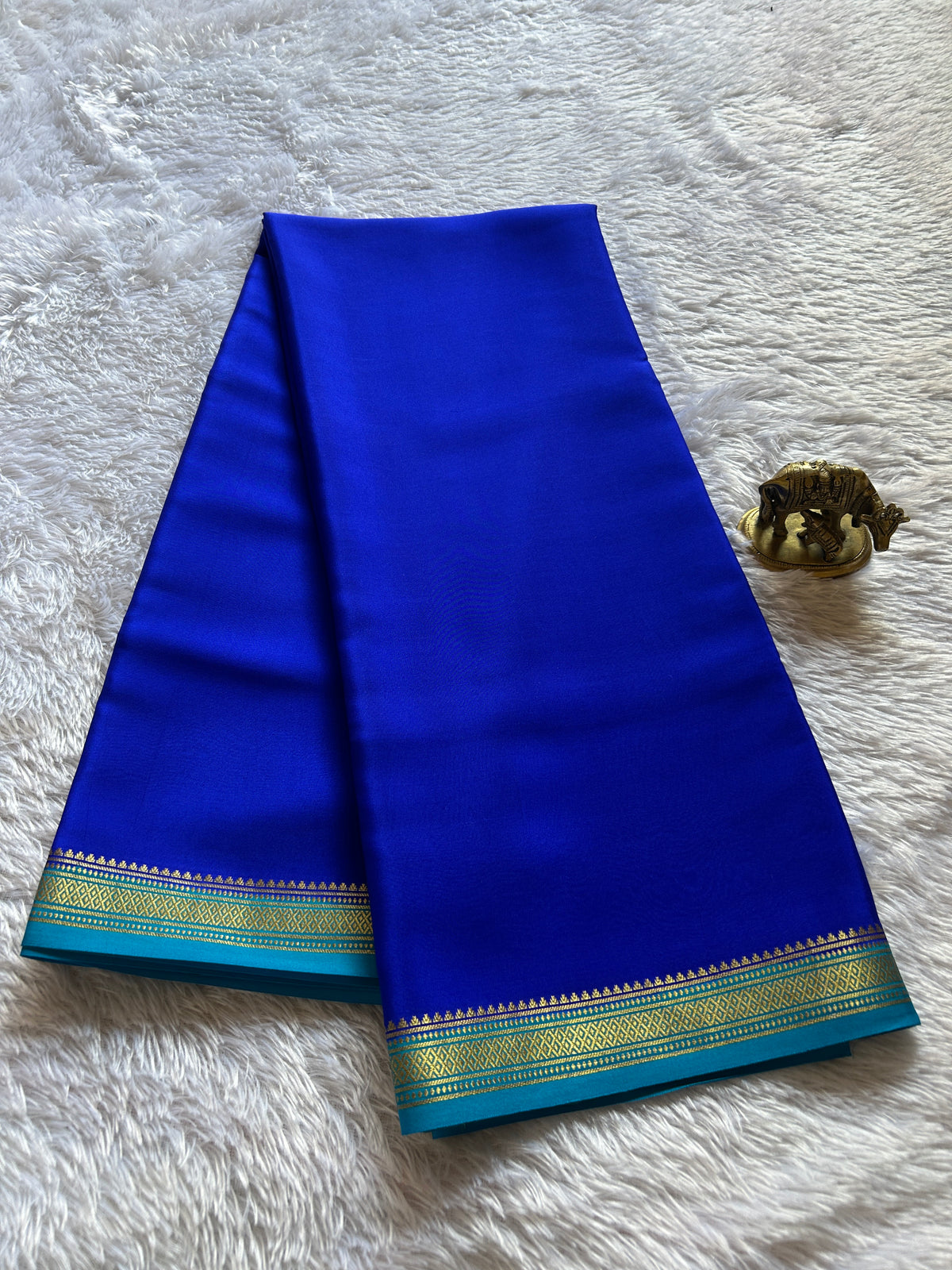 Preetha (2D) : Royal blue-ananda blue – Nalmè Saree Studio